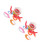 2Sets Multi Plastic Floating Octopus Water Toy Pool Toss Game for Kids 10