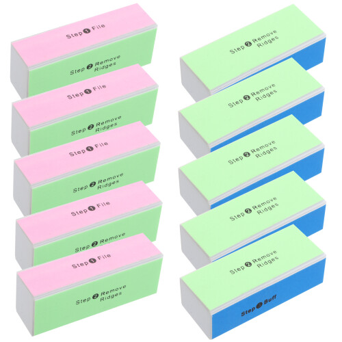 40St Multi Nail Buffer Block Eva Vierzijdig Duurzame Nagelpolijsters 2