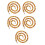 5Pcs Detachable Acrylic Chain Strap Leopard Pattern for Handbag Decor 8