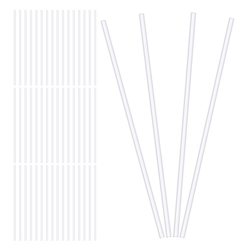 500Pcs Clear Acrylic Cake Pop Sticks for Candy Making and Party Treats 2