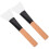 10Pcs Mask Brush Applicator with Silicone Head and Aluminum Handle 2