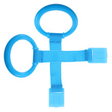 4Pcs Toddler Safety Pull Rings Blue Plastic Nursery Cot Handles