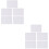 10Pcs Frameless Whiteboards Classroom Writing Pads for Home Use 6
