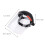 Black Transparent Face Mask Welding Durable Pc Protection 2