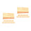20Pcs Wood Hoe Handle Attachment Block Light Brown Garden Tool Grip 5