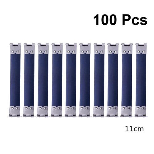 300Pcs Dark Clip Handbag Hinges Metal Internal Flex Frames