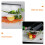 4Pcs Glass Salad Bowl Stable and Easy-Clean Fruit Vegetable Container 10