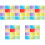 Multi-Colored PVC Cellophane Sheets Craft Supply for Decor 5