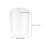 4Pcs Glass Salad Bowl Stable and Easy-Clean Fruit Vegetable Container 11