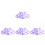 4Pièces Règle Silicone Violet Précise Mamelon Allaitement 5