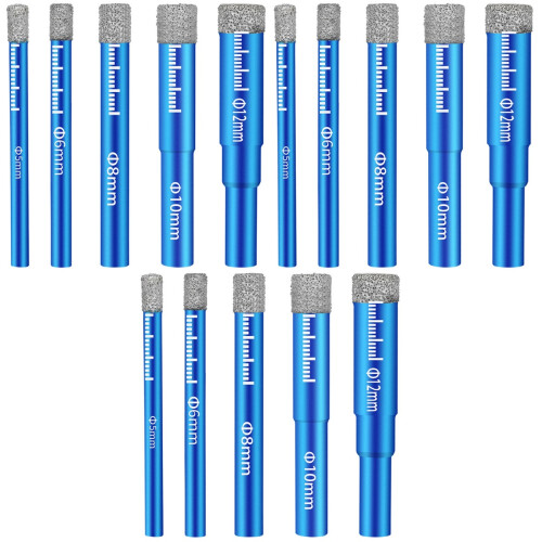 3Sets Drill Bits for Tile Porcelain Marble Granite Repair 2