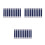 300Pcs Dark Clip Handbag Hinges Metal Internal Flex Frames 10