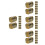 32Pcs Plastic Mini Treasure Box Decorative Pirate Chest 3