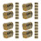 32Pcs Plastic Mini Treasure Box Decorative Pirate Chest 9