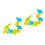 2Pcs Assorted Building Blocks Educational Games Toy 6