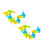 2Pcs Assorted Building Blocks Educational Games Toy 4