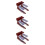 3St Plastic DIY Platform Model Koffie Kleur Decoratief Speelgoed 8