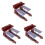 3St Plastic DIY Platform Model Koffie Kleur Decoratief Speelgoed 2