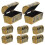 32Pcs Plastic Mini Treasure Box Decorative Pirate Chest 2