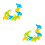 2Pcs Assorted Building Blocks Educational Games Toy 7