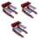 3St Plastic DIY Platform Model Koffie Kleur Decoratief Speelgoed 3