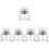5Sets Durable Trombone, Flute, Saxophone Music Score Clip Set 6
