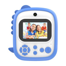 Kids Camera Printer Instant Print 2.4Inch Screen 12MP 1080P Video Camera Kids Instant Digital Camera for Birthday A