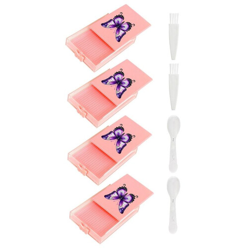 DIY  Diamond Tray Painting Stackable Drawer Box Tray Large Capacity Multi Placing Drill Storage Container E