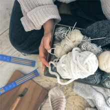 36 Pcs Double Pointed Knitting Needles Set Knitting Needles Sweater Socks Knitting Needles Kit for Weaving Beginner