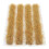 2Sets Brown Plastic Static Rice Field Grass Strip for Sand Table Decor 3
