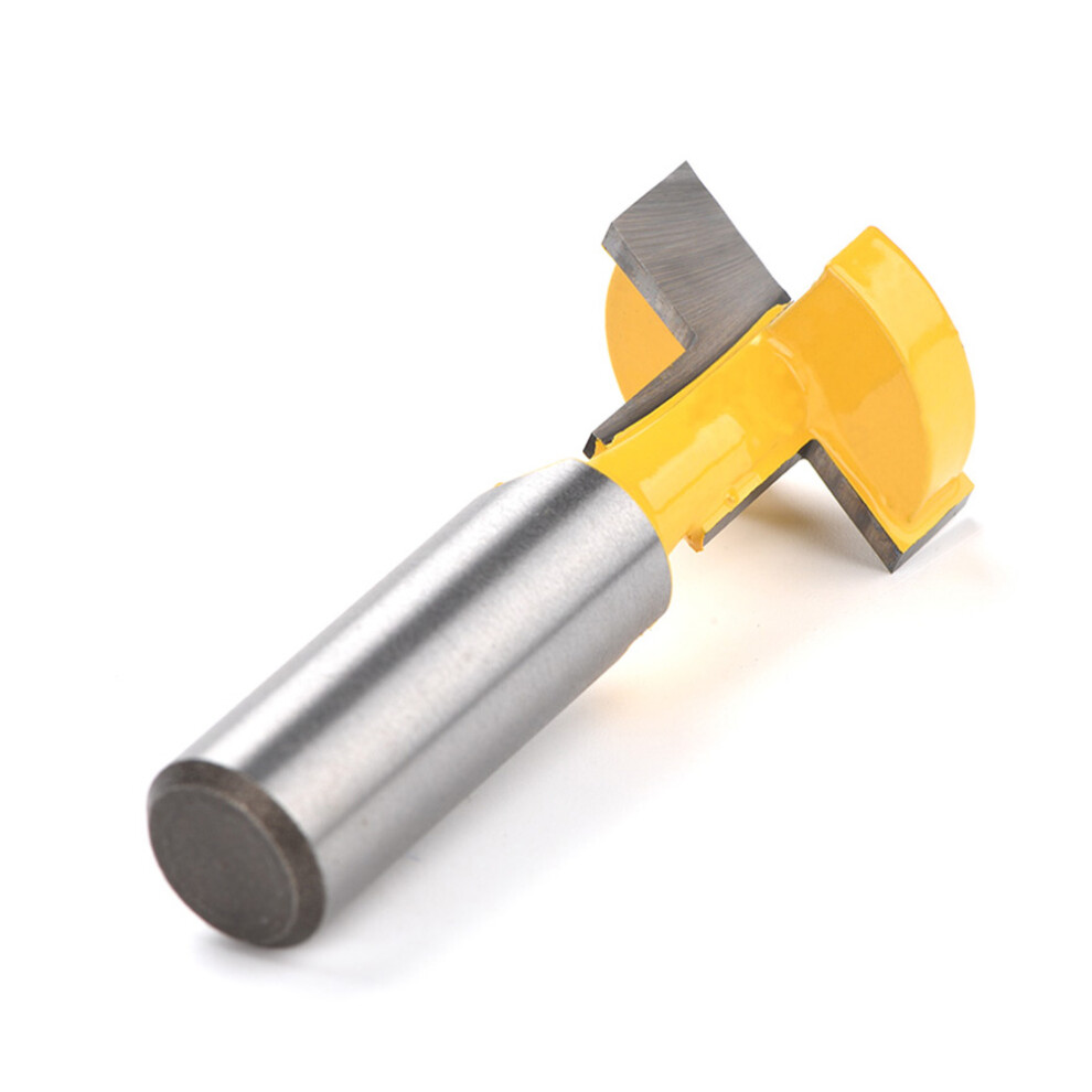 Diy Projects Enhancer, Precision Woodworking Solution, T-Slot Router Bit For Custom Jigs And Hold-Downs, Cemented Carbide Construction Offers Superior 9441426831921