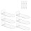 Plastic Floating Shoe Display Rack, Sports Shoe Wall-Mounted Storage Rack, Display Shoe Rack 1