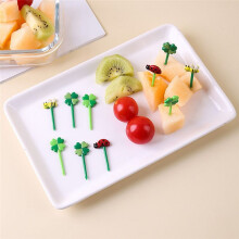 Nadelstäbchen zum Obstpflücken für Kinder, Zahnstocher-Dekorationen, -Obstkuchen, Dessert, Essen, Lunchbox, Bento-Zubehör
