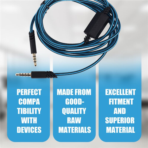Headset Cable for Astro A10 A40 A30 A50 Gaming Headset/PS4/ One  A40 Headset Cable 1