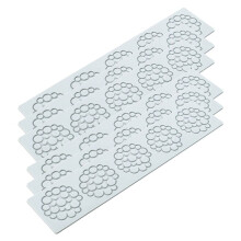 6 Stück Blumen-Spitzenmatte, Kuchenform, Hochzeitstorte, Silikon-Fondantformen, Dekore, Sugarcraft-Matte, Geschenke für Backliebhaber