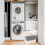Fold Laundry Basket,Foldable Laundry Basket Plastic with Handles,  Storage Container/Organizer/Hamper 3