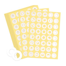 4000 Peças Adesivos de Reforço de Furador, Autoadesivos de 1/4 de Polegada de Diâmetro para Fichário de Folhas Soltas Protetores de Furo de Papel