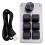 6 Key 1 Knob Copy Paste  Button Wired RGB  Mechanical Keyboard for Gamers/Designers/Video Editor 1