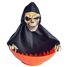 Halloween Candy Bowl Candy Dish with Motion Halloween Candy Bowl Fruit Bowls with Light Eyes and Creepy Sound E
