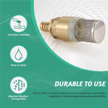 Hose Filter Mesh Strainer Garden Irrigation Car Washing Aquarium Filter Water Pump Filtering Apparatus 19mm