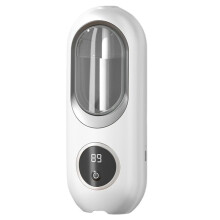 Display Digitale per Aromaterapia con Diffusore di Oli Essenziali da 120 Ml con Luce Notturna e Purificatore D'Aria Grigio Roccia