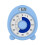 Rechargeable Visual Timer with Clock and Night Light,60 Minute Countdown Timer for Kids Adults with Low Battery Reminder 1