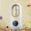 120Ml Essential Oil Diffuser Wall Mounted Aromatherapy Digital Display with Night Light Air Purifier Rock Gray 1