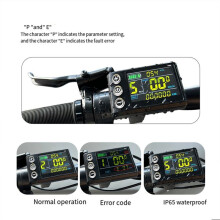 LCD-S866 Electric Bicycle Color LCD Display Instrument 24V 36V 48V Electric Bicycle Modified SM Connector
