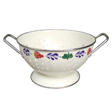 Metal Wire Fruit Bowl for Serving Dish Candy Basket Holder Fruit Basket Drainage Colander Vegetable Strainer Plate B