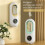120Ml Essential Oil Diffuser Wall Mounted Aromatherapy Digital Display with Night Light Air Purifier Rock Gray 5