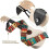 National Style Gitarrrem Akustisk Gitarr Elgitarr Universalrem Retro TillbehöR BroderitillbehöR 6