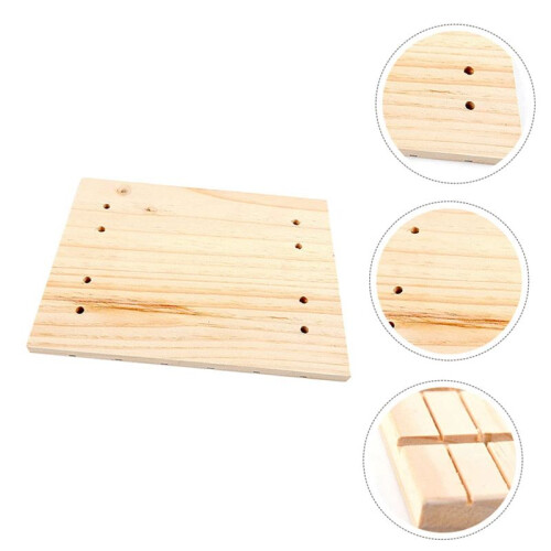 1PCS Rabbit Grinding Board Rabbit Scratch Pad Hamster Scratching Pad Rabbit Toys Bunny Scratch Board Hedgehog 2
