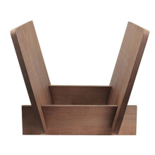 Vinyl Record Storage Holder Solid Wood Stand Desktop Display Music Record Collection