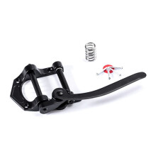Guitarra Tremolo Vibrato Bridge Tailpiece Archtop CompatíVel com SG ES335 LP Guitarra EléTrica Universal (Preto)